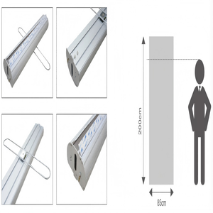 Di động hai mặt <span class=keywords><strong>Roll</strong></span>-up Banner <span class=keywords><strong>Stand</strong></span>-pop-up hiển thị cho chương trình khuyến mãi dễ dàng để thực hiện và thiết lập - Product Image 5