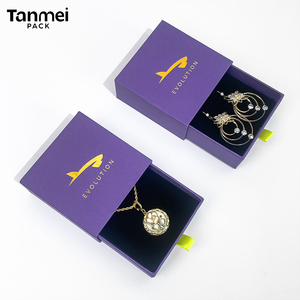 Caja de Cartón Personalizada para Joyería, para Anillos, Aretes, Collares y Pulseras, Empaque de Papel - Product Image 3
