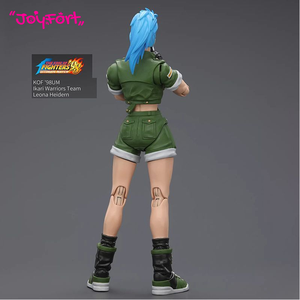 Figura de Acción Coleccionable JOYTOY KOF98UMIkari Warriors Team Leona Heidern JT01703 Escala 1/18, Modelo Articulado - Product Image 2