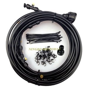 Système de brumisation extérieur pour patio, kit de brumisation pour jardin, parasol, piscine, véranda, parc de trampolines - Product Image 2