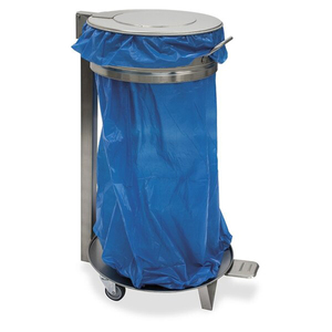 מחזיק שקית סל jh-mech עם קוטר רגל 35 ס "מ נירוסטה מחזיק שקית אשפה נייד - Product Image 3