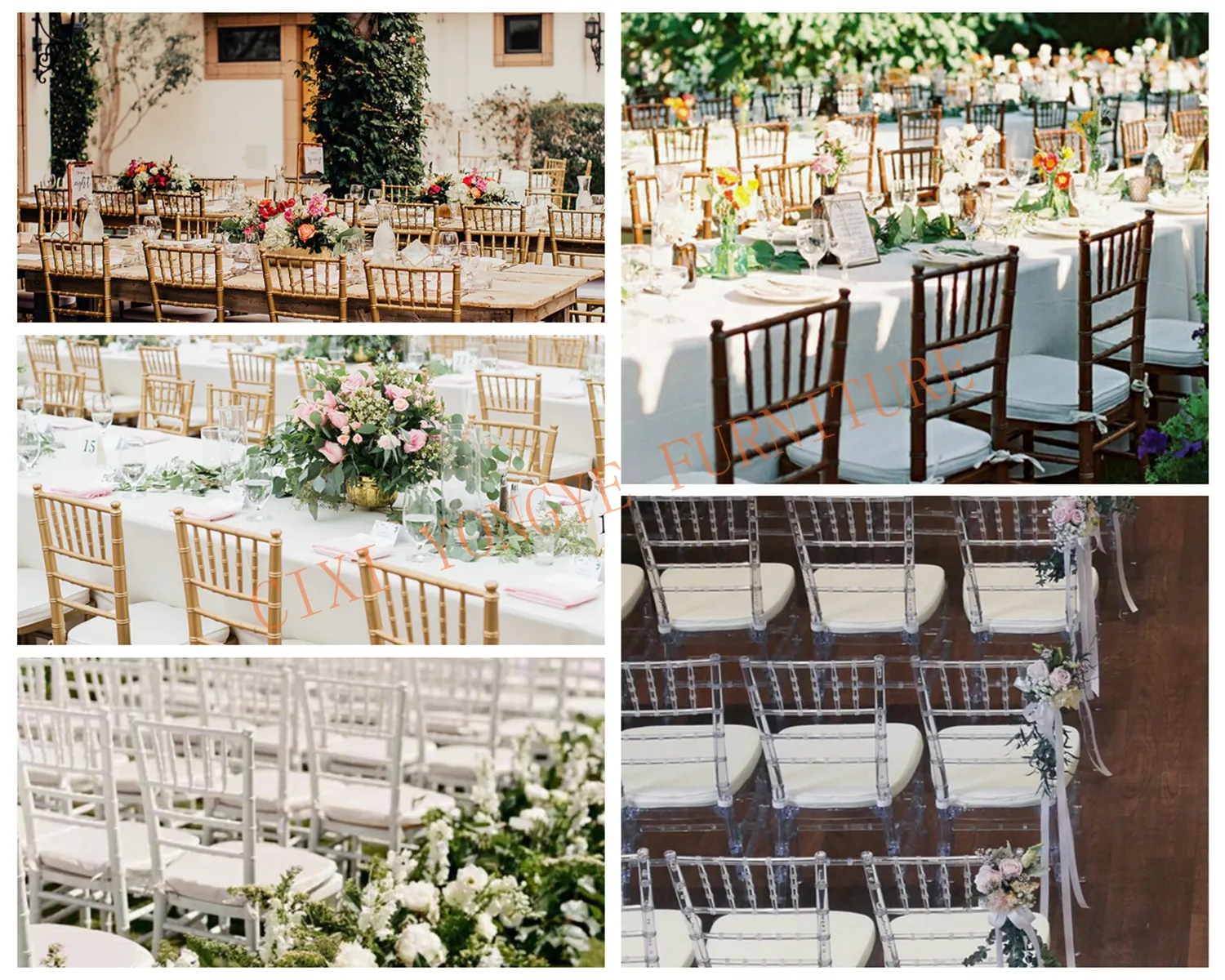 Wedding Chair Steel Wholesale Stainless Steel Tiffany Stackable Event Furniture Chiavari Chair With Cushions - Buy Wholesale Sta