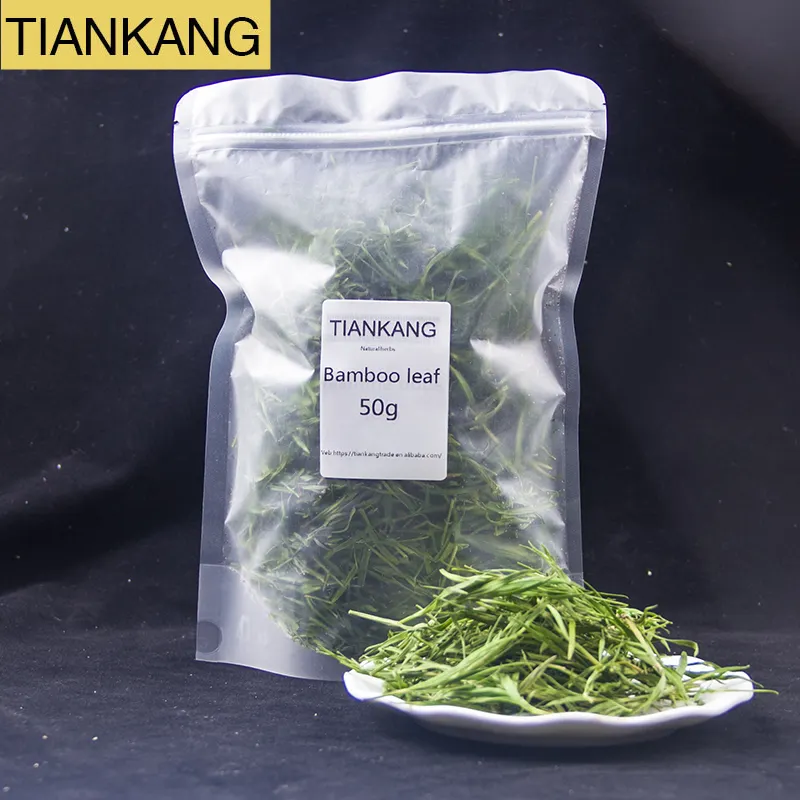 Cinese a base di erbe di tè secche foglie di bambù tè di verde che dimagrisce tè