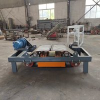 Séparateur magnétique permanent autonettoyant RUICHUAN, champ magnétique 72mT, 5,5-7,5kW, convoyeur à bande 1800-2200mm, dépoussiéreur automatique
