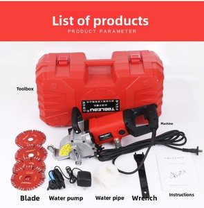 Utensile per Taglio Muri in Calcestruzzo Tianbo, Macchina per Scanalature Multi-lama Senza Polvere <span class=keywords><strong>con</strong></span> Installazione ad Acqua - Product Image 4