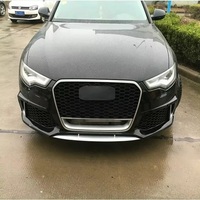 Grille avant RS6 noire de Style RS à bon prix d'usine pour Audi A6 C7 2012 ~ 2014