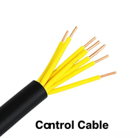 Cable de Control KVV de Alta Calidad, 450/750V, 3 Núcleos, Conductor de Cobre, Aislamiento de PVC, Clasificación IP54, para Construcción y Uso en Computadoras