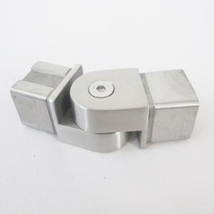 Joiners de tuyaux carrés en acier inoxydable 316 pour balustrades de mains courantes - Product Image 5