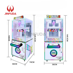 Mini <span class=keywords><strong>grue</strong></span> à pièces et machine à poupées à écran LCD, jouet pour enfants, vente chaude, nouveauté - Product Image 2