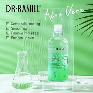 <span class=keywords><strong>DR</strong></span> <span class=keywords><strong>RASHEL</strong></span> Soin de la Peau Aloe Vera <span class=keywords><strong>Essence</strong></span> <span class=keywords><strong>Toner</strong></span> 500ml Hydratant Purifiant Restauration Hydratant Nettoyage du Visage - Product Image 4