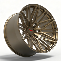 Rines Cóncavos Profundos de Aluminio Forjado Personalizados de 22x12 24x14 Pulgadas 6x139.7 8x165.1 8X170 8X180 para GMC Sierra 1500 2500 3500