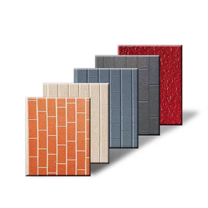 Panneaux de décoration murale extérieure modulaires en métal sculpté de 16 <span class=keywords><strong>mm</strong></span> d'<span class=keywords><strong>épaisseur</strong></span>, isolation ultra-élevée, prix d'usine - Product Image 2