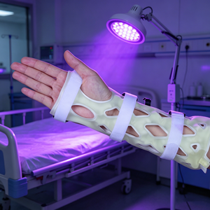 Inmovilizador de Muñeca Ortopédico de Venta Caliente 2026: Nuevo Soporte de Yeso Fotopolimerizable para Fijación de Fracturas de Muñeca - Product Image 1