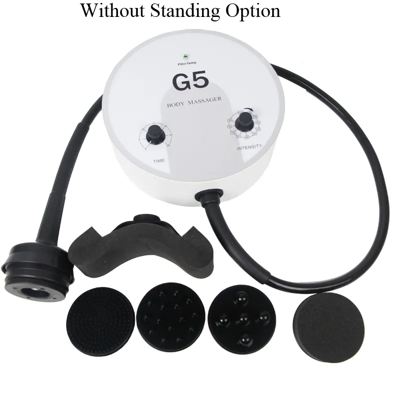 Sıcak satış dikey profesyonel vibratör masaj aleti zayıflama G5 Anti selülit masaj makinesi