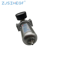 SFR-200 1/4 SFR-300 3/8 SFR-400 1/2 Régulateur d'air Régulateur de Filtre À Air Compresseur Humidité Eau Lubrificateur D'huile Trapulator Vanne
