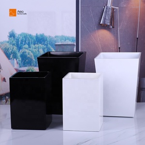 <span class=keywords><strong>Poubelle</strong></span> de recyclage en polyrésine verte de grande taille, de haute qualité, écologique, <span class=keywords><strong>pour</strong></span> la maison, le bureau, les hôtels, les salles de bain et les cuisines - Product Image 4