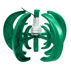 Lantern Type Small 200w Wind <b>Generators</b> 12v 24v Vertical Axis Wind <b>Generator</b> Kit Wind <b>Power</b> System <b>Generator</b> 12m/s HLR-200W 200W - Product Image 1