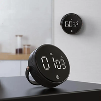 Nuevo Temporizador Digital LCD para Cocina y Laboratorio, con Cuenta Regresiva Magnética, Recordatorio de Tiempo