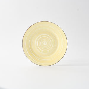 Hot Sale Ofen befeuertes 18-teiliges Keramik-Teller-Set Einzigartige Glasur <span class=keywords><strong>variation</strong></span> Farbe Emaille-Technik Premium-Geschirr - Product Image 5