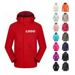 ออกแบบเสื้อแจ็คเก็ตกลางแจ้งแบบใหม่สั่งทำพิเศษ แห้งเร็ว ทรงโอเวอร์ไซส์ กันน้ำ มีกระเป๋าซิป เสื้อแจ็คเก็ตซอฟต์เชลล์สำหรับผู้ชาย น้ำหนักเบา เหมาะสำหรับกิจกรรมกลางแจ้ง - Product Image 1