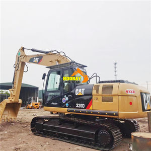 Excavadora de cadenas Caterpillar 320CL/320D/312D/320C usada, 20 toneladas, motor de 103KW, cucharón de 1.0m, precio bajo - Product Image 2