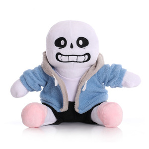 23cm Sans <span class=keywords><strong>Undertale</strong></span> ตุ๊กตาผ้ากำมะหยี่เกม <span class=keywords><strong>Undertale</strong></span> Sans ของเล่นตุ๊กตายัดไส้นุ่มของเล่นสำหรับเด็กวันเกิดของขวัญคริสต์มาส - Product Image 3