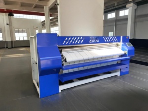 Máquina Plegadora de Ropa Industrial Eléctrica HOOP <span class=keywords><strong>Foldimate</strong></span> con Secadora y Planchado, Carcasa de Acero Inoxidable, Funcionamiento Continuo - Product Image 4