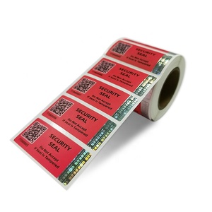 Autocollants de sécurité personnalisés anti-contrefaçon, étiquettes de garantie autocollantes - Product Image 4