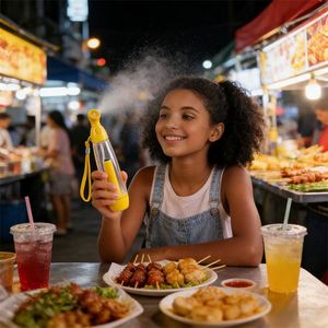 Vente en gros de mini-appareil d'hydratation à pression d'air portable jaune multicolore pour usage domestique - Product Image 2