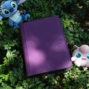 Porte-cartes en cuir PU à 4 pochettes, étui de rangement pour cartes de jeu TCG, marque privée OEM ODM - Product Image 2