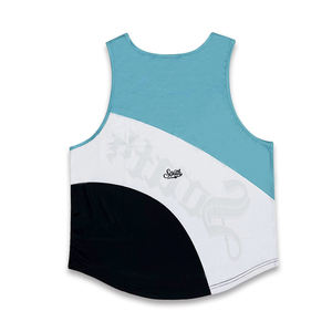 OEM sublimación chaleco sin mangas correr entrenamiento secado rápido personalizado SportsTank Top - Product Image 3