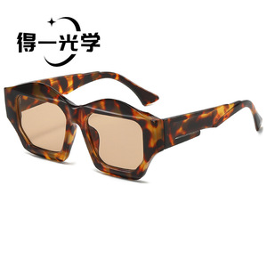 Polygonal Irregular Frame <b>Sunglasses</b> UV400 PC Unisex Outdoors - Product Image 1