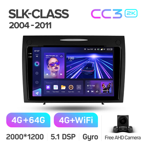 Lecteur DVD de voiture TEYES CC3 2K pour Mercedes-Benz Classe SLK R171 <span class=keywords><strong>2004</strong></span> - 2011 <span class=keywords><strong>9</strong></span> pouces GPS Android Navigation Lecteur DVD de voiture - Product Image 3