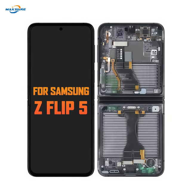 New Arrival Mobile Phone Touch LCDs for Samsung Z Flip 5 Original With Frame Big Small Screens Replacement Pantallas Displays