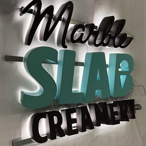 直接厂家可定制3D LED户外商务标志个性化Logo字母公司装饰 - Product Image 2