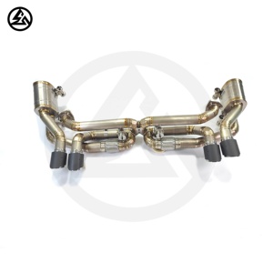 ท่อไอเสียไทเทเนียม CSZ High Performance Racing Axleback ความหนา 1.5 มม. รับประกัน 1 ปี สำหรับ 991.1 3.4 3.8 ปี 2012-2015  ติดตั้งได้พอดี 100% - Product Image 3