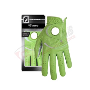 Qasaab Guantes de golf de cuero Cabretta de alta calidad con logotipo personalizado de la empresa Guantes de golf hechos a mano izquierda y derecha con material de PU - Product Image 3