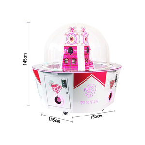 Máquina de grúa de metal y plástico para 1-4 jugadores, 220V, juego de garras para excavación de tesoros y juguetes, máquina de muñecas, un gramo de dulzura - Product Image 2