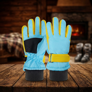 Guantes de Esquí Térmicos Impermeables con Pantalla Táctil, Guantes de Snowboard Aislantes de Oxford, Mitones de Invierno para Deportes al Aire Libre, MOQ Bajo - Product Image 4