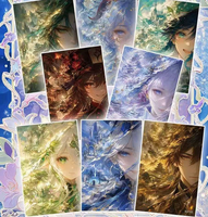 Vente en gros de cartes à collectionner HuoHu Creative Genshin Impact Windblume Ode Series, édition limitée, cartes de jeu de société