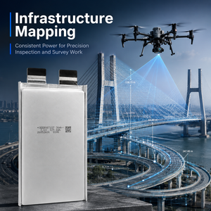 بطارية ليثيوم قابلة لإعادة الشحن 36000 مللي أمبير 3.6 فولت للطائرات بدون طيار/FPV/رسم الخرائط والمسح الطويلي ونماذج الطائرات - Product Image 3