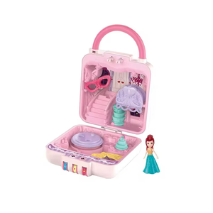Costume del partito valigia trucco per bambini <span class=keywords><strong>set</strong></span> giocattoli con la bambola - Product Image 4