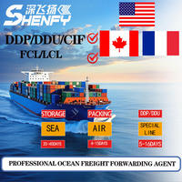 Transport maritime économique DDP LCL FCL porte-à-porte depuis la Chine vers l'Afrique et l'Amérique du Sud