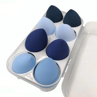 Caja de Almacenamiento para Brochas de Maquillaje Profesional JLY, Transparente, a Prueba de Polvo, Lavable y Portátil para Aplicación Facial