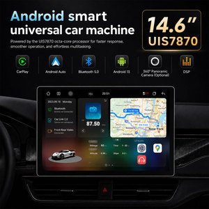 Radio para Auto Android de 14.6 Pulgadas, Estéreo UIS7870 de 8 Núcleos, Carplay, Android Auto, Cámara de Visión Trasera Panorámica de 360°, GPS, DSP - Product Image 2
