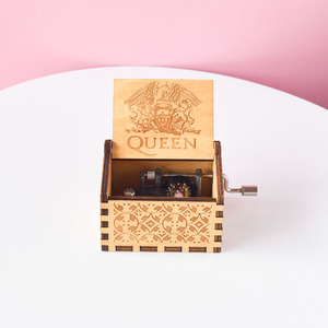 Venta caliente de mini de la mano de madera manivela <span class=keywords><strong>caja</strong></span> de música para regalos - Product Image 6