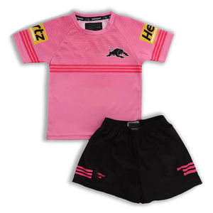 2526 Vente en gros de maillots de rugby sublimés de l'équipe des Panthers de Penrith, Australie, polos de rugby, uniformes de football personnalisés pour enfants - Product Image 6
