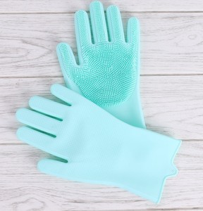 Gants de lavage de vaisselle en caoutchouc de <span class=keywords><strong>silicone</strong></span> et gants en <span class=keywords><strong>silicone</strong></span> pour le lavage de la vaisselle - Product Image 5