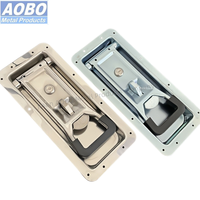 Serrure de conteneur encastrée 16mm barre ronde en acier inoxydable au carbone chaîne du froid logistique serrures de porte de camion