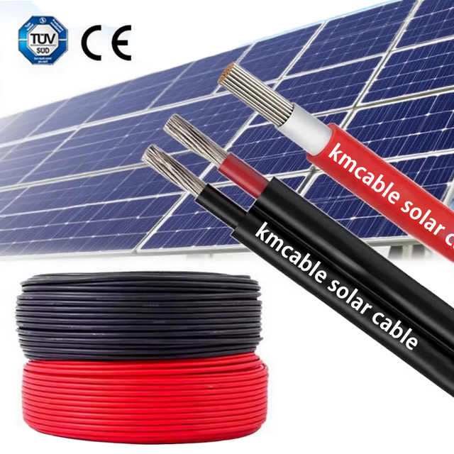 UL4703 Solar Panel Connector 10 12AWG UV Resistance Electric Wire, TUV 2PFG 2750 Floating AD8 PV System EN50618 PV1-F Cable